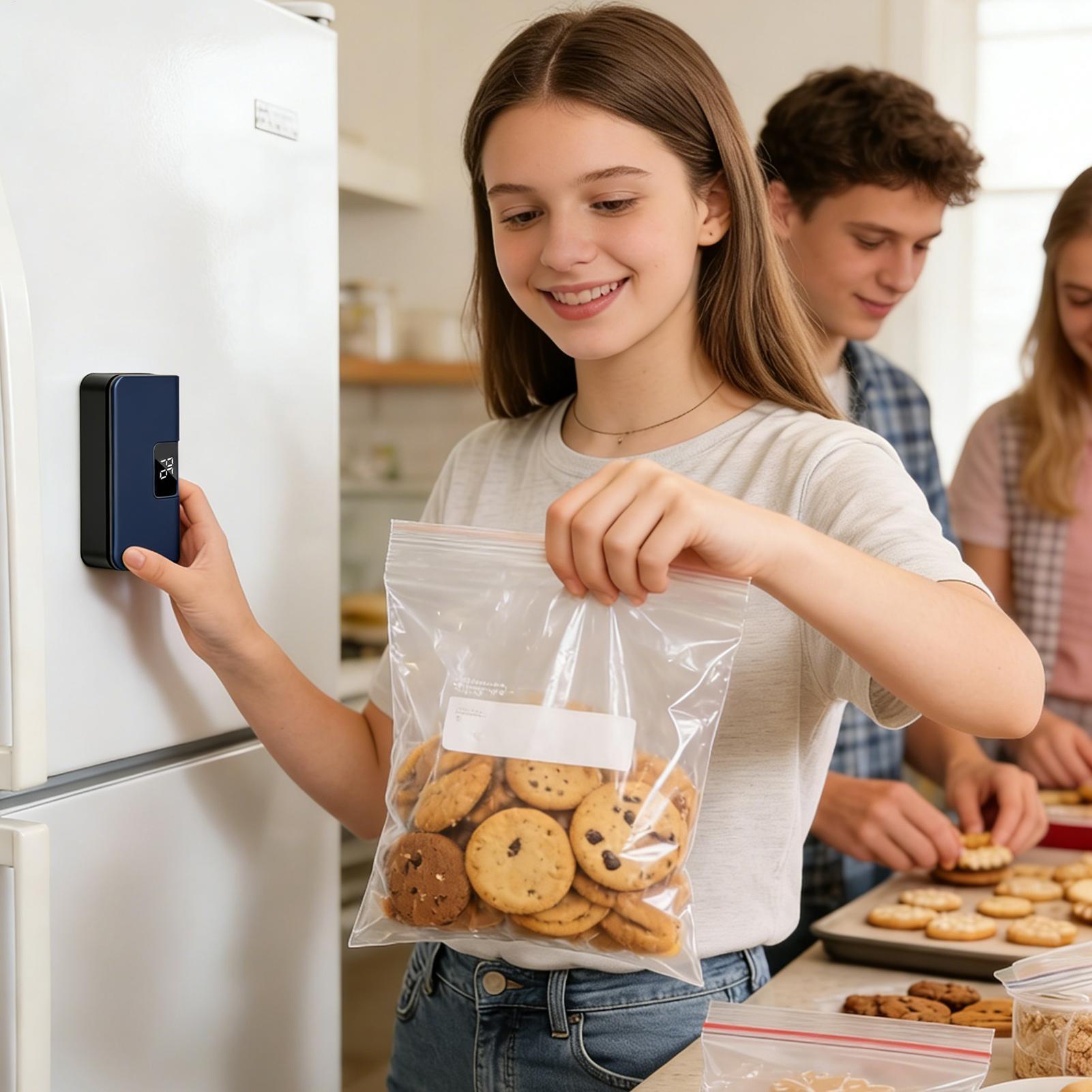 Meal Prep Bag - Mini Bag Resealer LED Display Portable