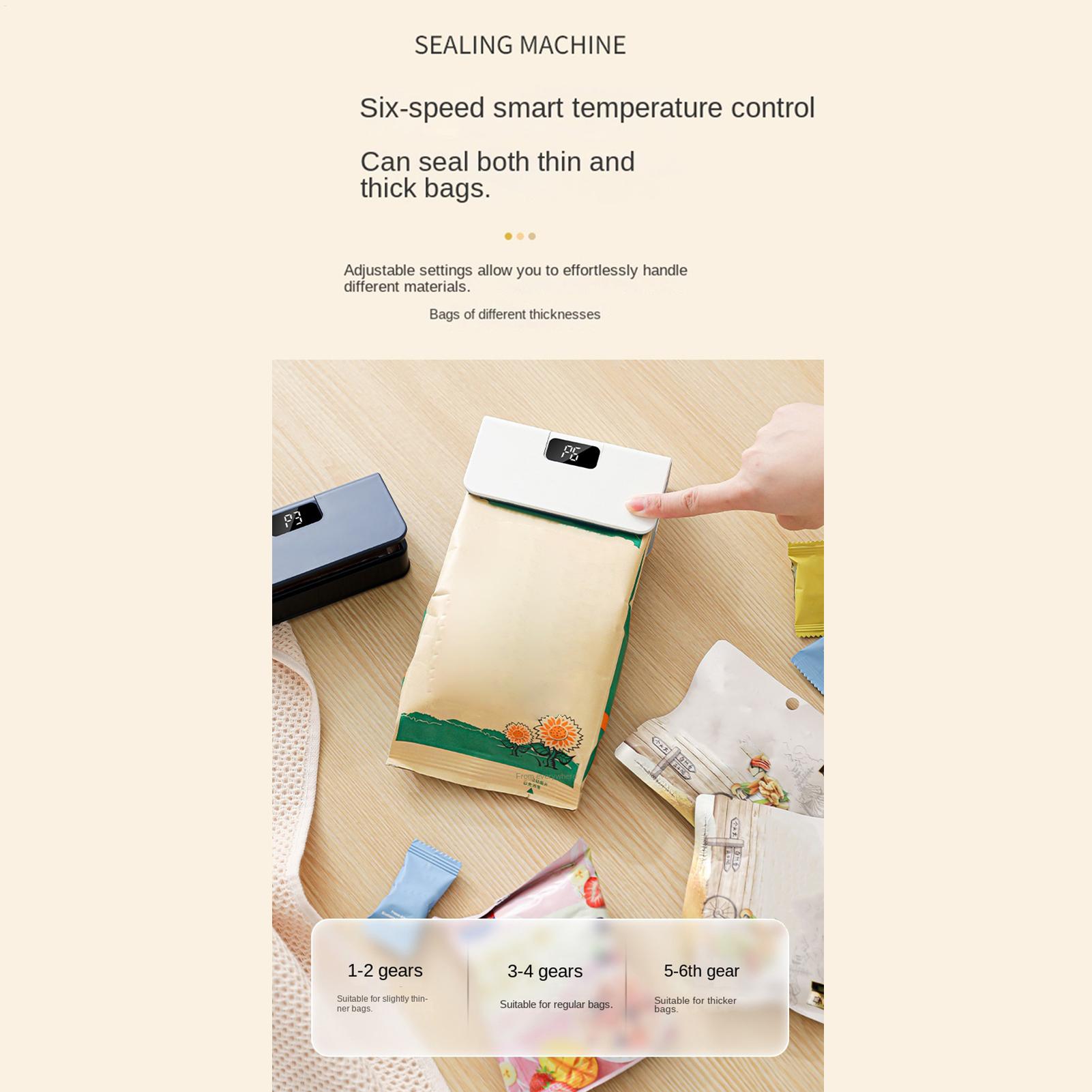 Mini Bag Resealer LED Display  - Meal Prep Bag 评论和价格
