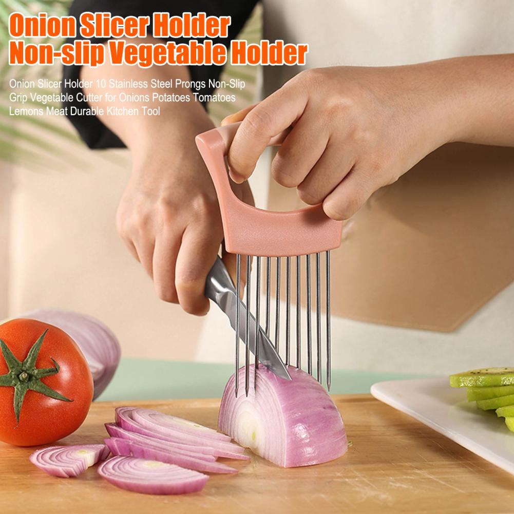 Vegetable Slicing Tool Onion S - Onion Holder Slicer 评论和价格