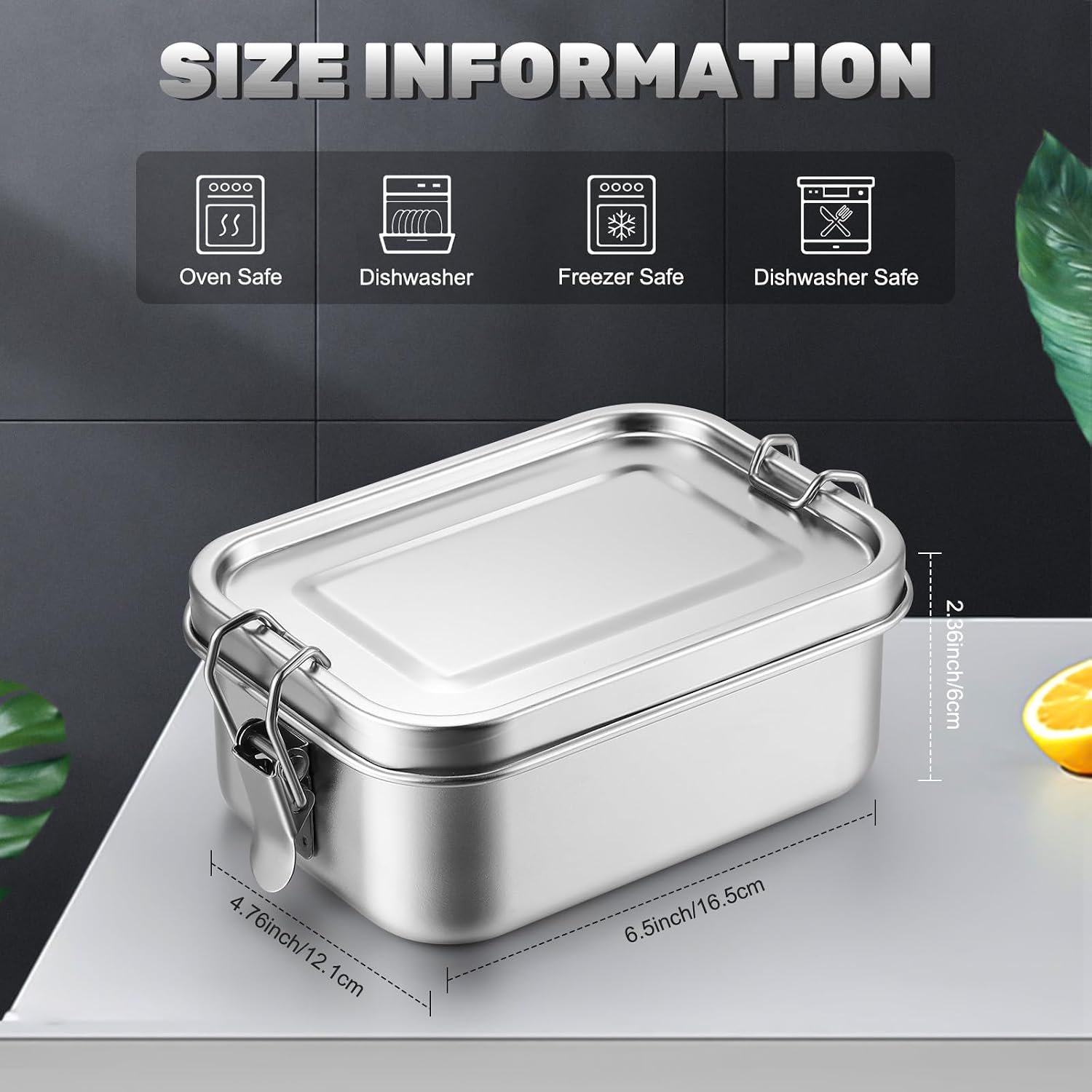 Stainless Steel Food Storage C - Meal Prep Lunch 评论和价格