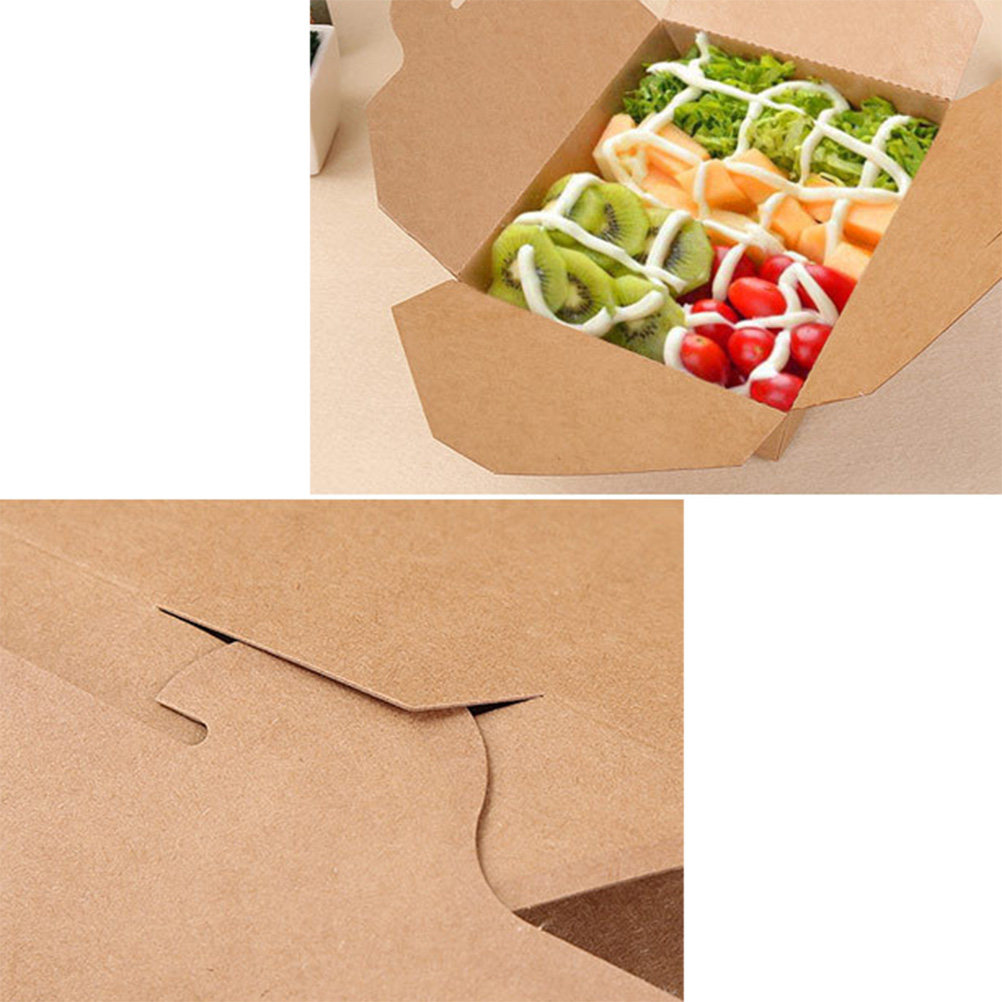 20Pcs Kraft Paper Food Storage - Meal Prep For A Day 评论和价格