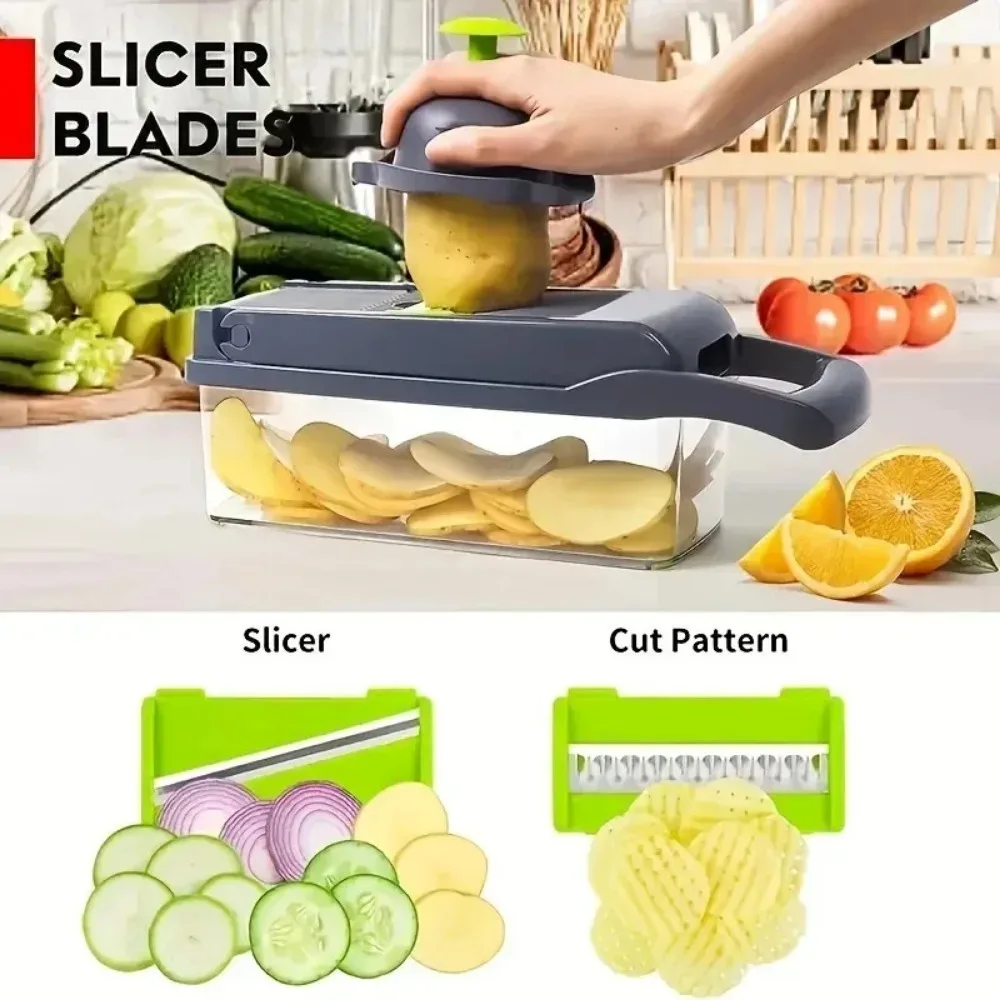 Multifunctional Vegetable Chop - Onion Holder Slicer 评论和价格