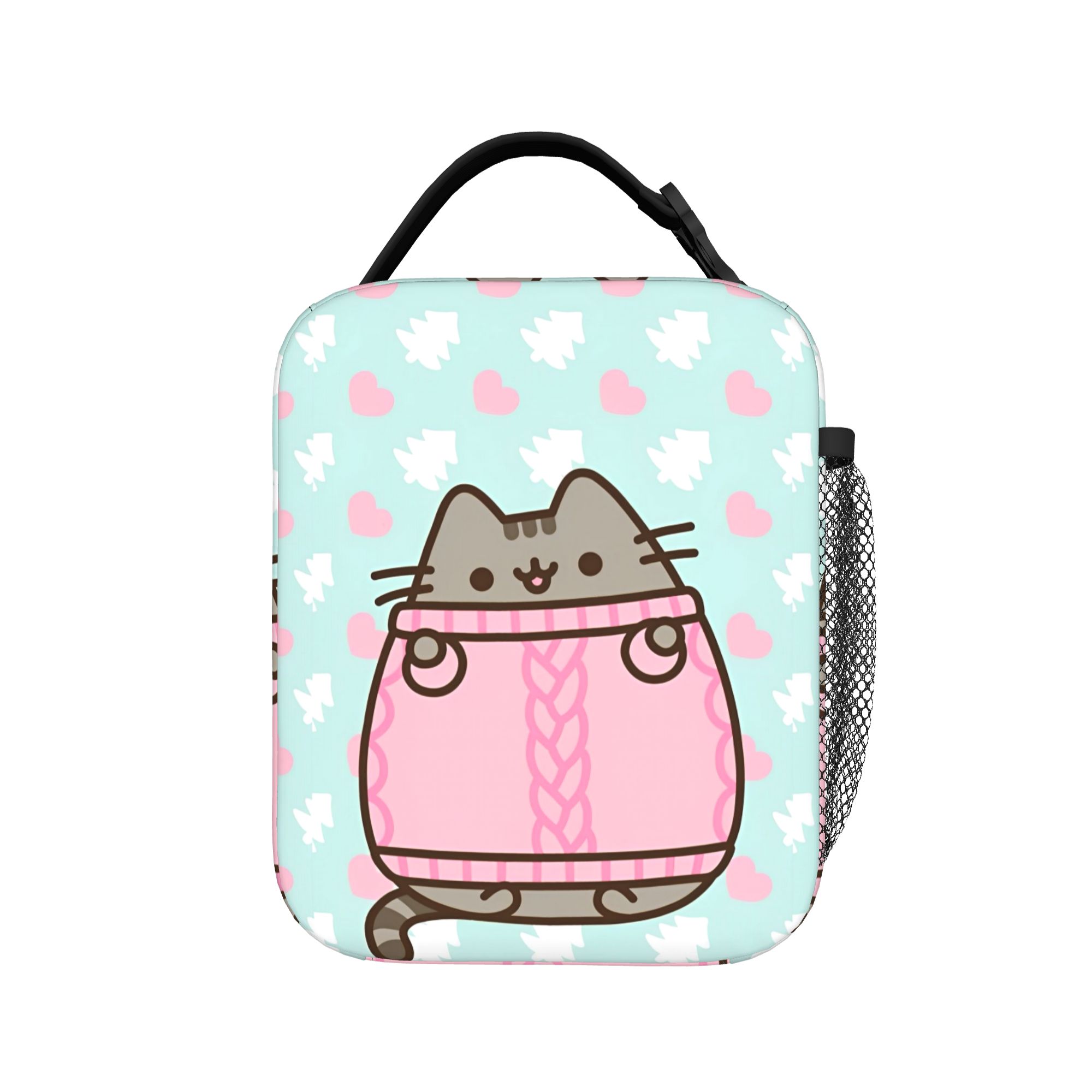 Cute Cat Insulated Lunch Bags  - Meal Prep Bag 评论和价格