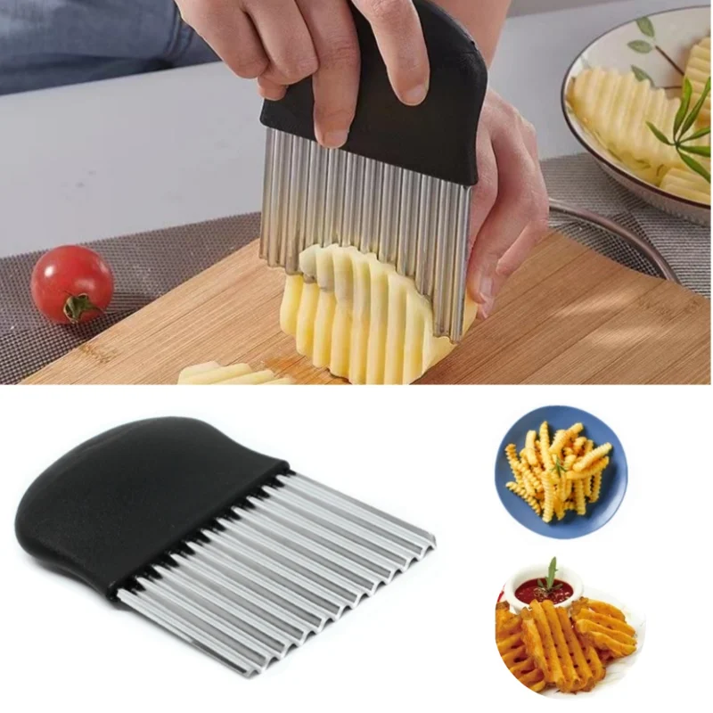Stainless Steel Potato Chip Sl - Onion Holder Slicer 评论和价格