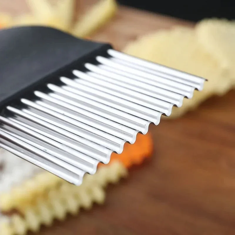 Stainless Steel Potato Chip Sl - Onion Holder Slicer 评论和价格