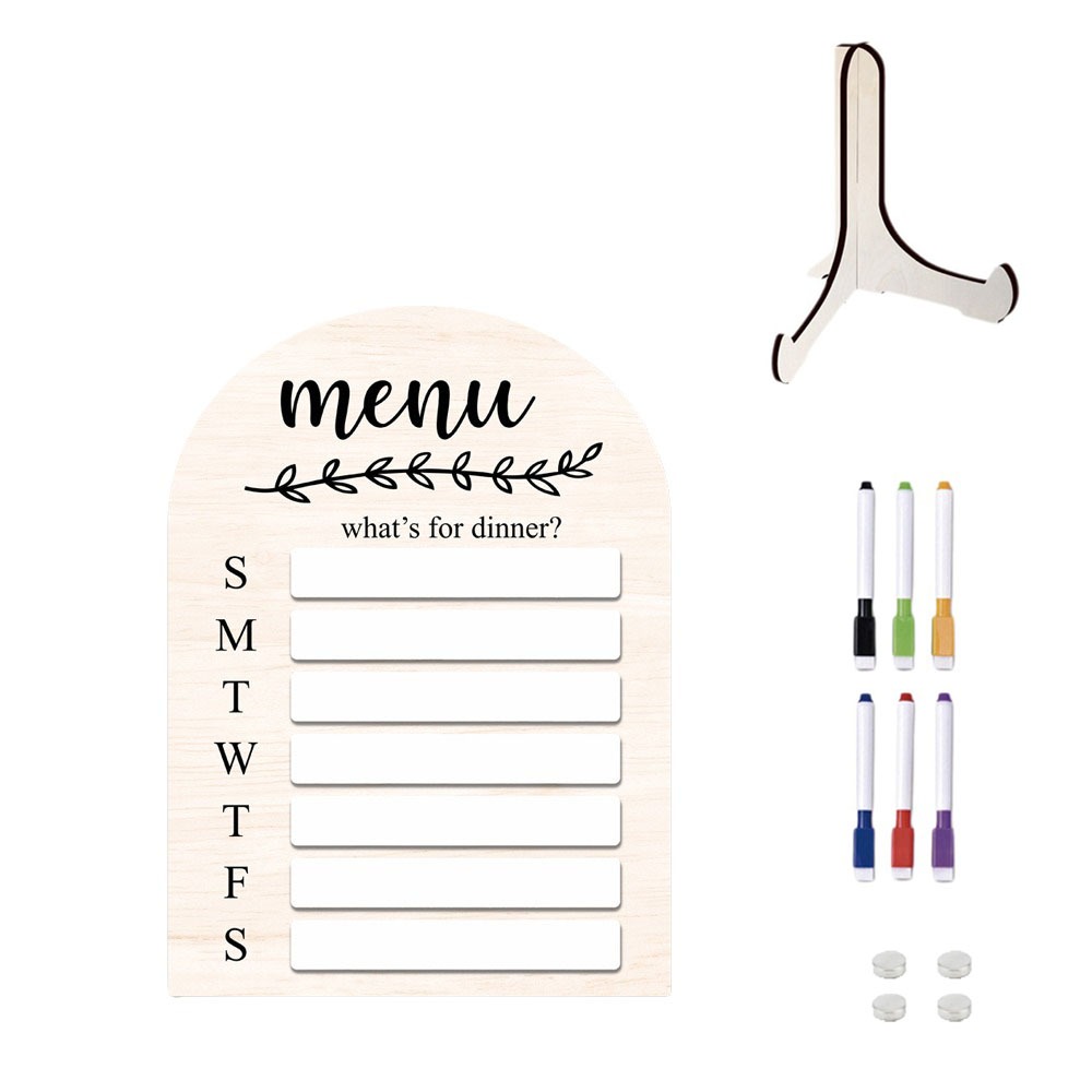 Practical Magnetic Fridge Meal - Meal Prep Weekly 评论和价格