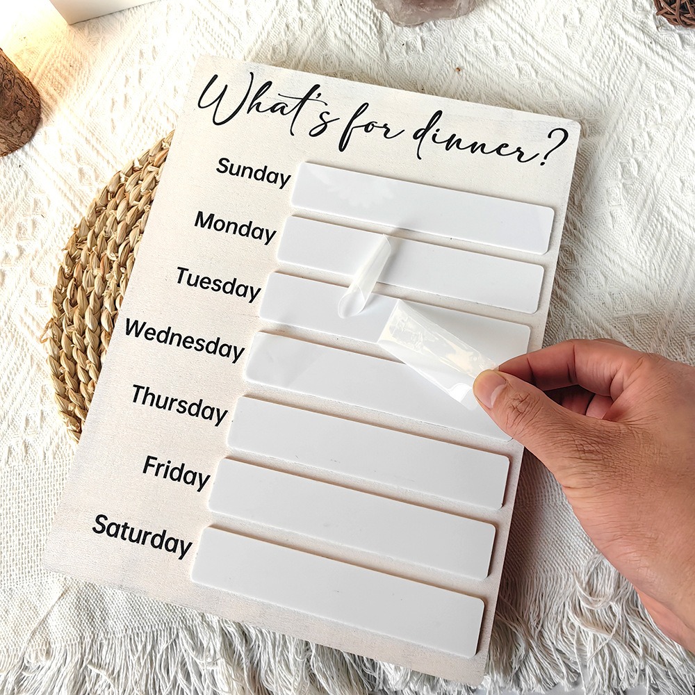 Practical Magnetic Fridge Meal - Meal Prep Weekly 评论和价格