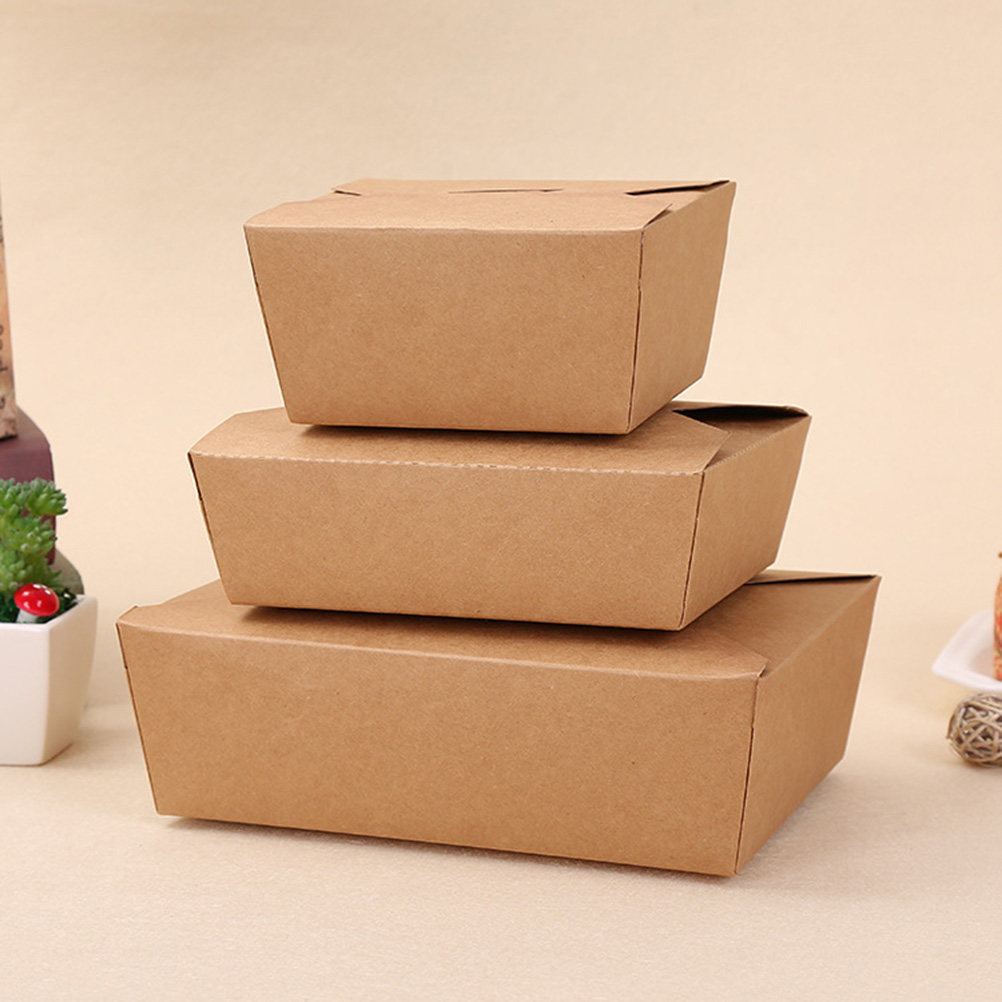 20Pcs Kraft Paper Lunch Box 80 - Meal Prep For A Day 评论和价格