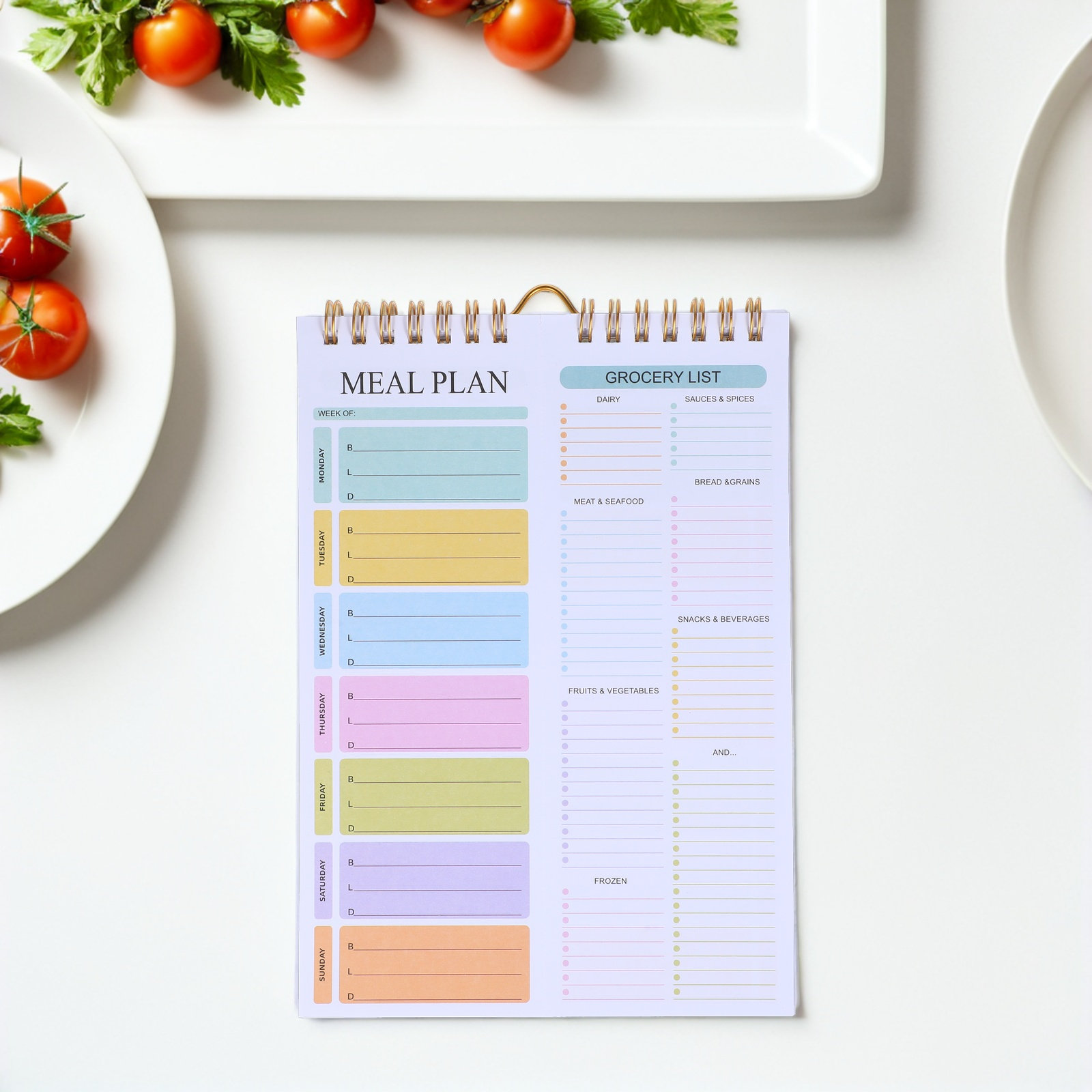 Weekly Meal Planner Notebook A - Meal Prep Weekly 评论和价格