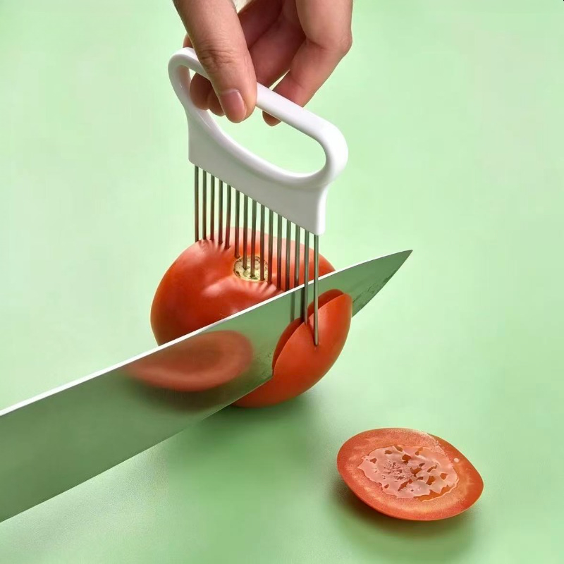 Effortlessly Slice Onions with - Onion Holder Slicer 评论和价格