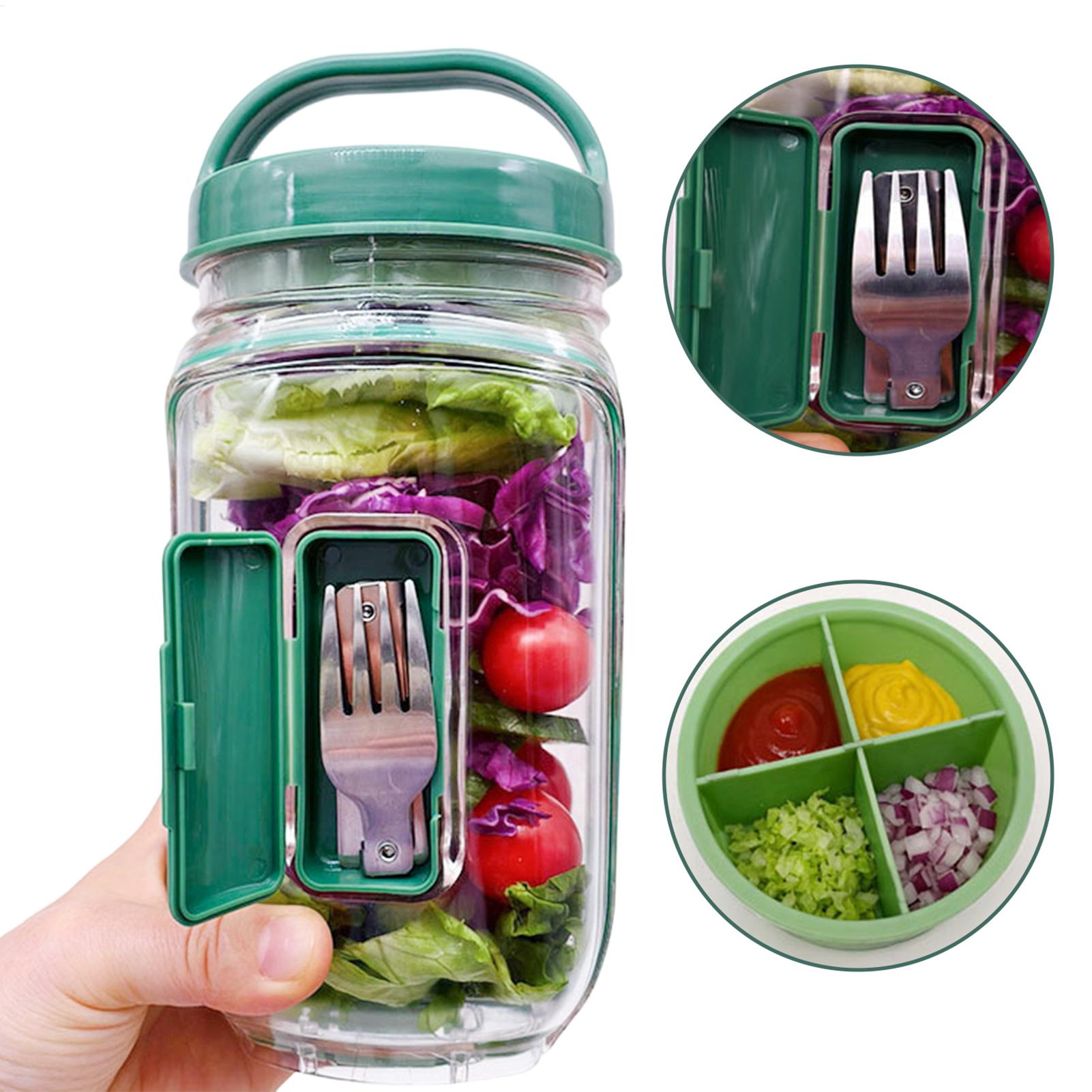 1000ml Leakproof Salad Contain - Meal Prep Lunch 评论和价格