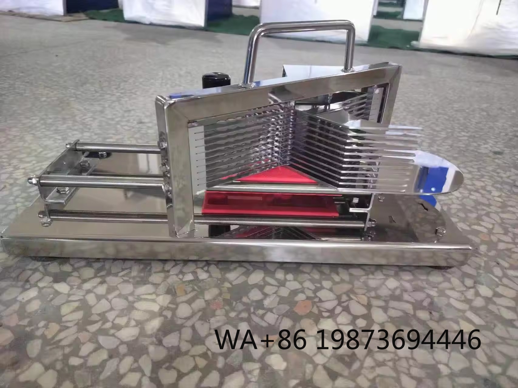 Stainless Steel Manual Tomato  - Onion Holder Slicer 评论和价格