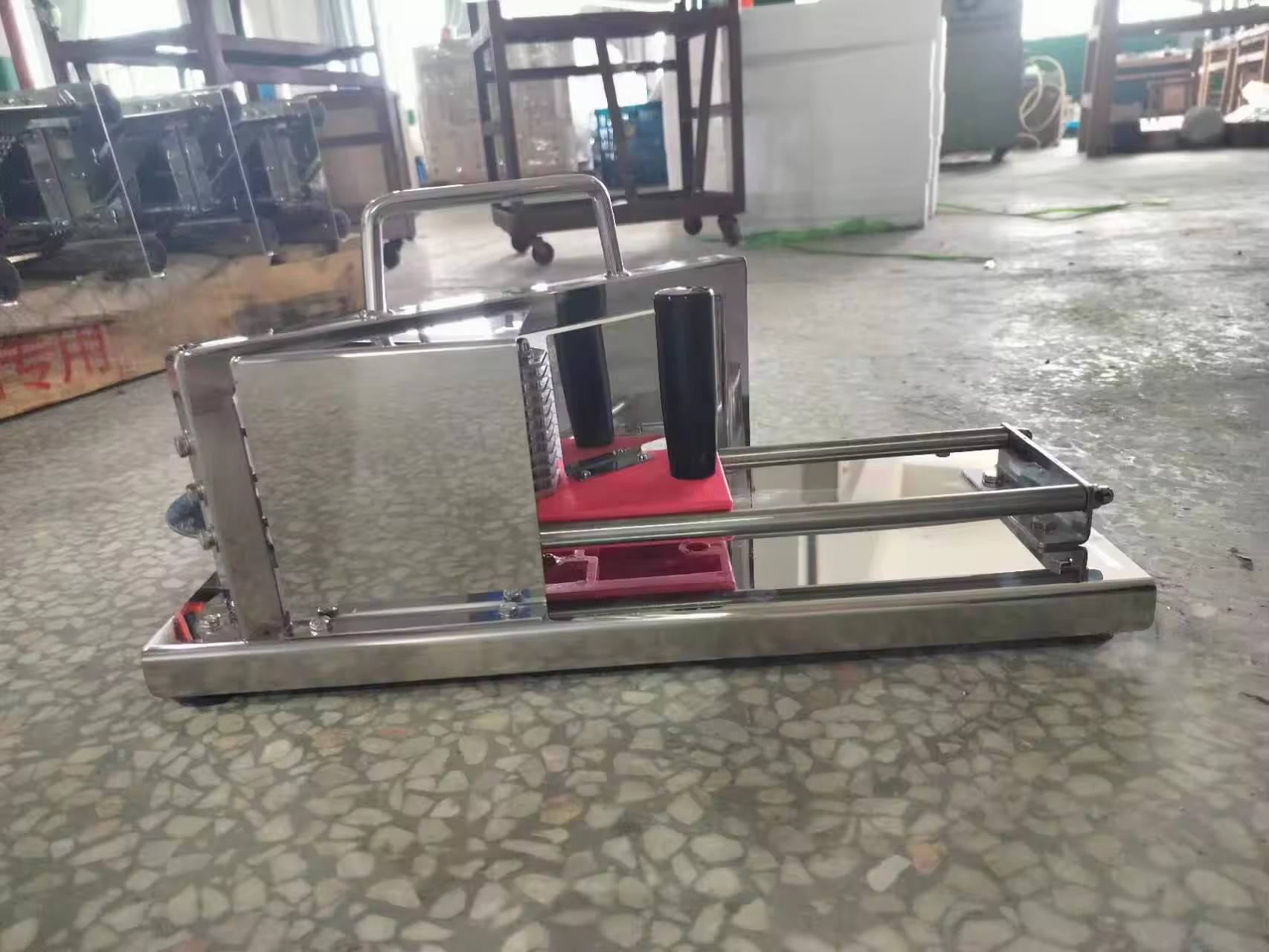 Stainless Steel Manual Tomato  - Onion Holder Slicer 评论和价格