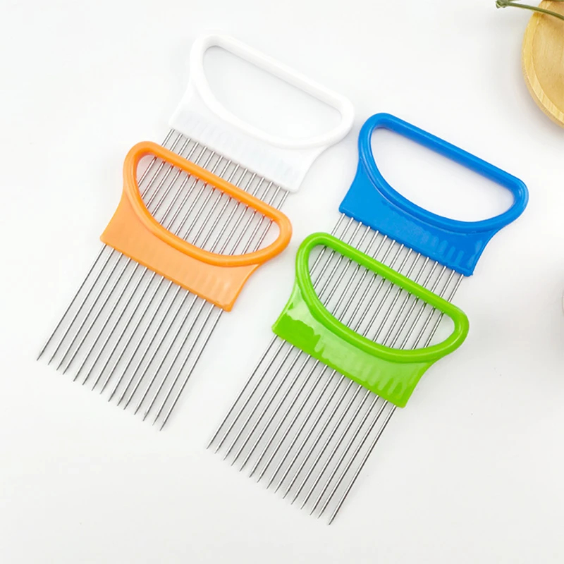 1-3pcs Effortlessly Slice Onio - Onion Holder Slicer 评论和价格