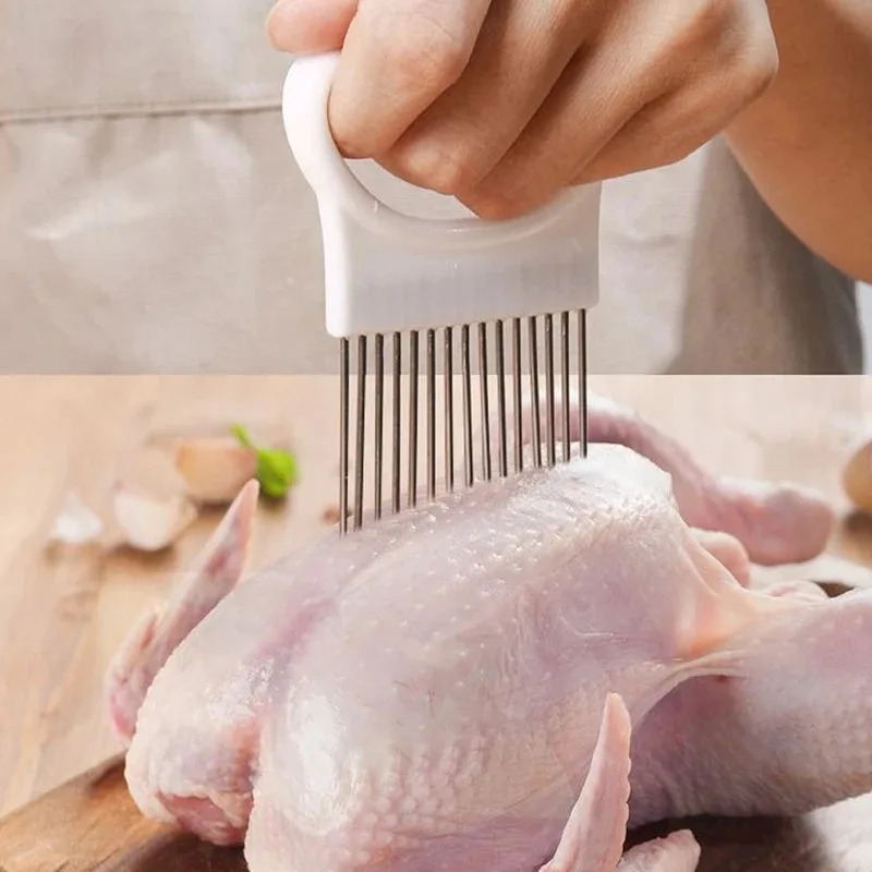 1/2/3/4pcs Effortlessly Slice  - Onion Holder Slicer 评论和价格