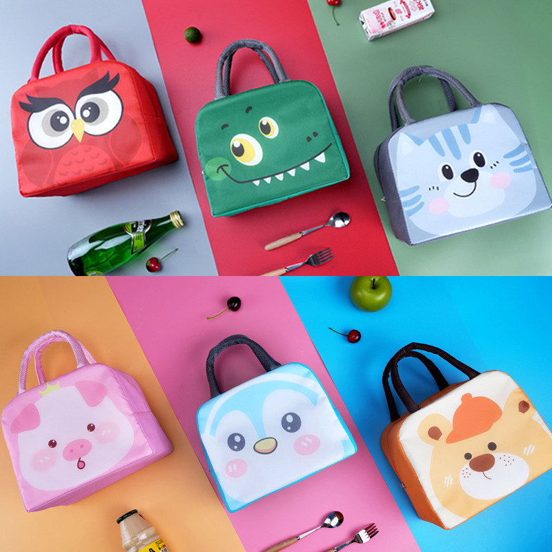 Cartoon Cute Fresh Cooler Lunc - Meal Prep Bag 评论和价格